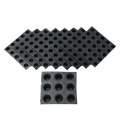 Plastic HDPE PP 20-50mm Dimple Height 500x500mm Water Storage and Drainage Board For Green Roof